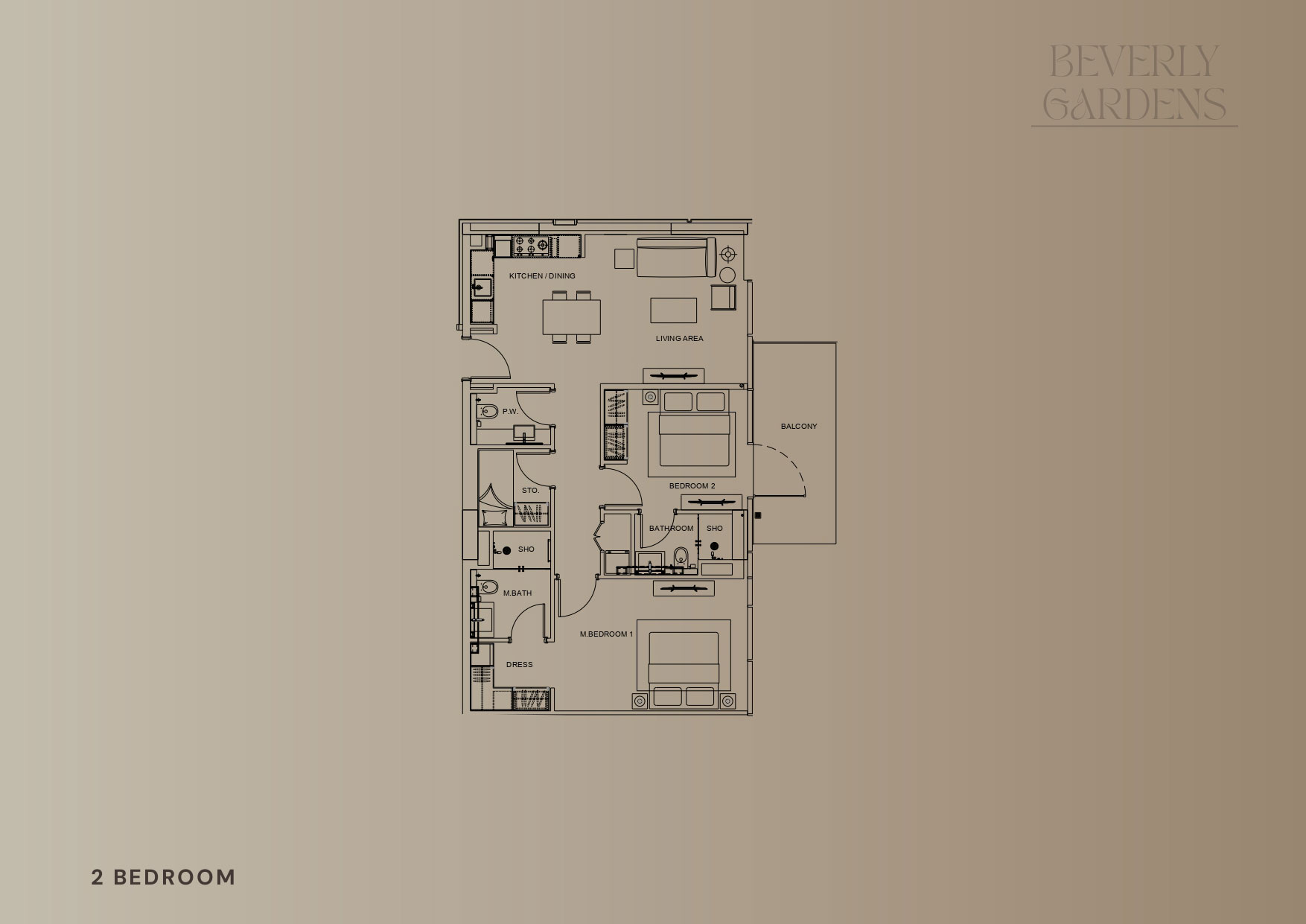 2 Bedroom